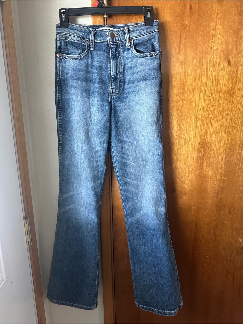 Wrangler Medium Blue Flare Jeans